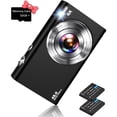 thumbnail image 1 of BREWENE Digital Camera 4K Autofocus Vlogging Camera for YouTube with 32GB Card,48MP UHD 16X Digital Zoom Point and Shoot Camera for Photography, 1 of 9