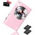 thumbnail image 1 of BREWENE Digital Camera 4K Autofocus Vlogging Camera for YouTube with 32GB Card,48MP UHD 16X Digital Zoom Point and Shoot Camera for Photography, 1 of 6