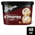 thumbnail image 1 of Breyers Campfire Collection S'mores Ice Cream with Hershey's Milk Chocolate, 1.5 Qt, 1 of 10