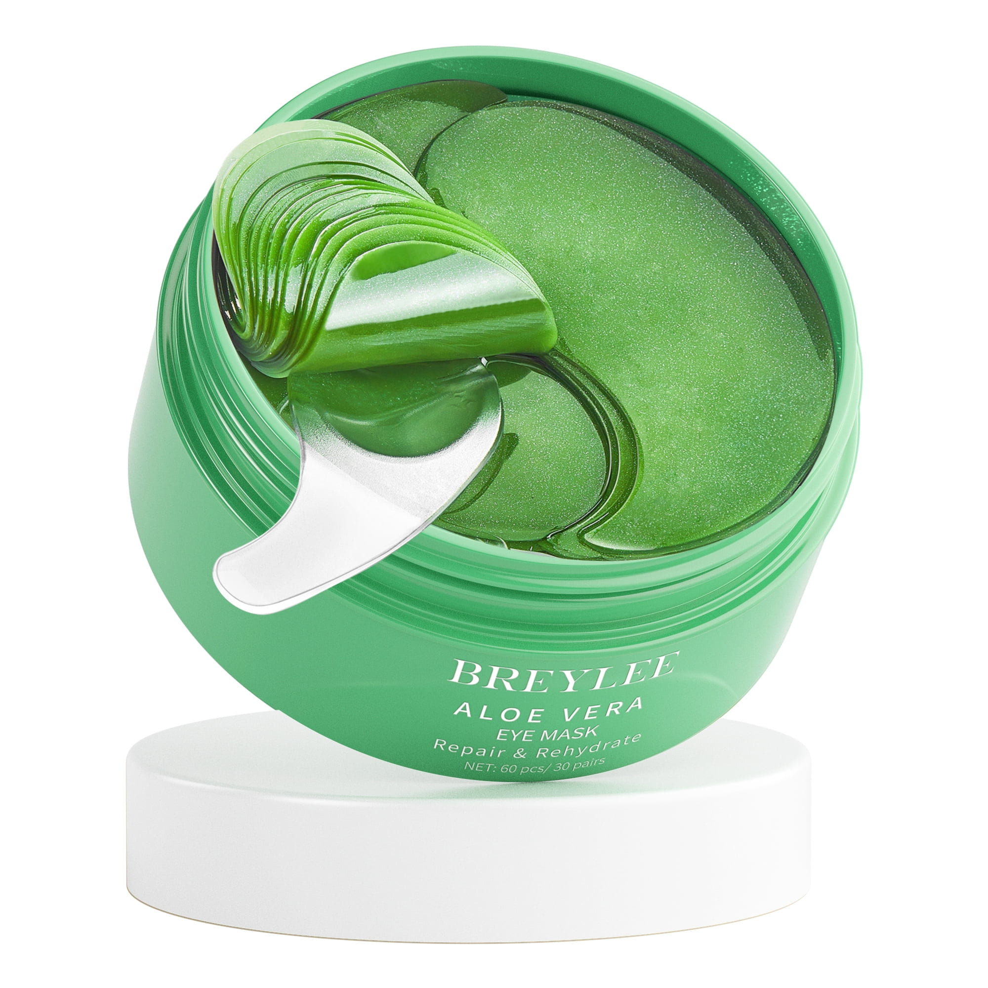 BREYLEE Aloe Vera Eye Patches 60 Pcs - Eye Treatment Mask, Under Eye Bags  Treatment, Under Eye Masks for Puffy Eyes, Anti-Aging,Anti-Wrinkle and Fine  ...