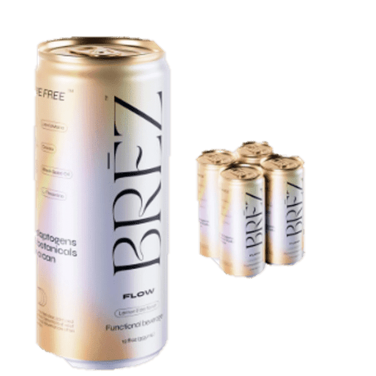 Brez Non-Alcoholic, Healthy Sparkling Lemon Elderflower