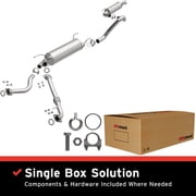 BRExhaust OE Replacement Exhaust System Kit 106-0176 Compatible with 1998-2006 Lexus LX470 4.7L, 1998-2006 Toyota Land Cruiser 4.7L