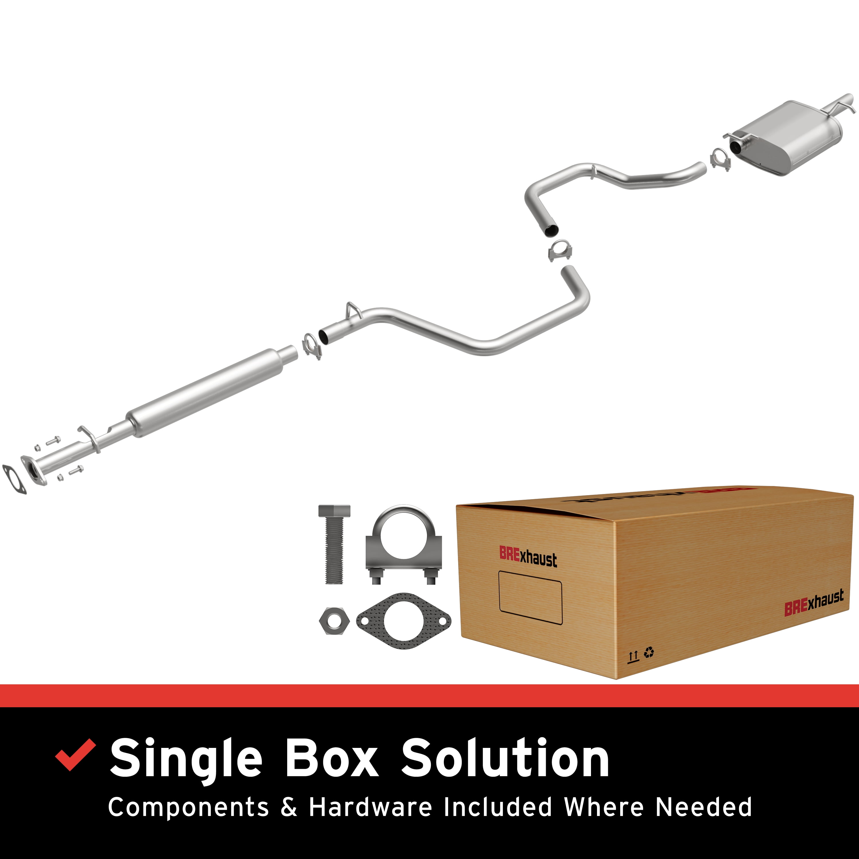 Dynomax 39495 Cat Back Exhaust 09 GM Truck 4.8/5.3L Dynomax 39495 Cat Back Exhaust 09 GM Truck 4.8/5.3L