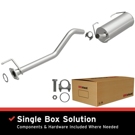 BRExhaust OE Replacement Exhaust System Kit 106-0324: Compatible with 1991-1995 Toyota Previa 2.4L