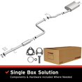 thumbnail image 1 of BRExhaust OE Replacement Exhaust System Kit 106-0377: Compatible with 1992-1993 Honda Accord 2.2L, 1 of 8