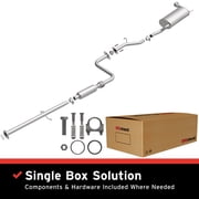 BRExhaust OE Replacement Exhaust System Kit 106-0400 Compatible with 1994-1997 Honda Accord 2.2L