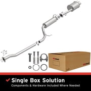 BRExhaust OE Replacement Exhaust System Kit 106-0743 Compatible with 2006-2011 Honda Civic 2.0L