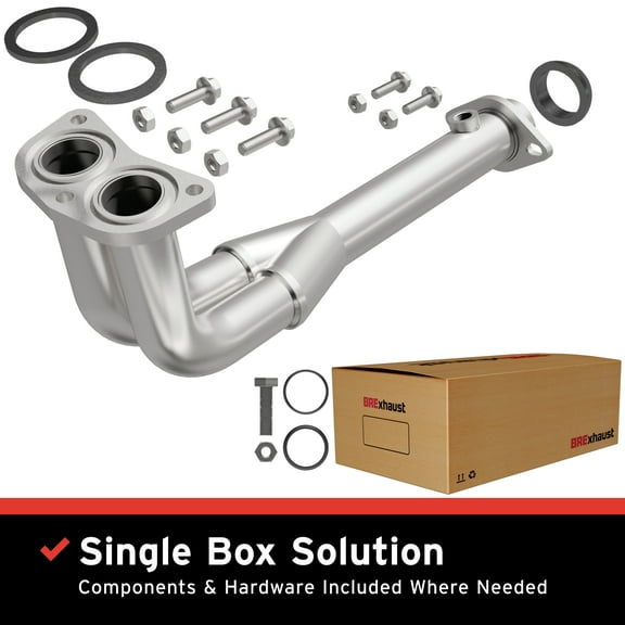 BRExhaust OE Replacement Exhaust Pipe Kit 107-0137: Compatible with 1994-2001 Acura Integra 1.8L