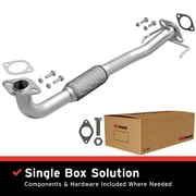 BRExhaust OE Replacement Exhaust Pipe Kit 107-0152 Compatible with 2002-2004 Mitsubishi Lancer 2.0L