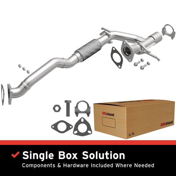BRExhaust OE Replacement Exhaust Pipe Kit 107-0276: Compatible with 2015-2017 Chrysler 200 3.6L, 2014-2017 Jeep Cherokee 3.2L