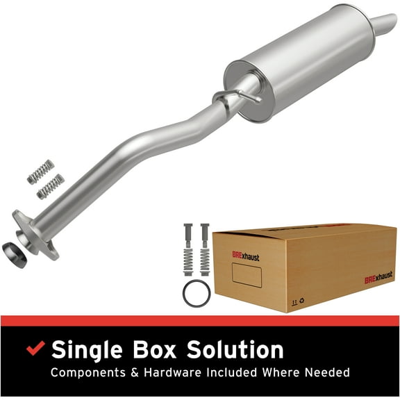 BRExhaust OE Replacement Exhaust System Kit 106-0761: Compatible with 2010-2016 Toyota Prius 1.8L