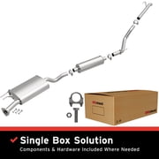 BRExhaust OE Replacement Exhaust System Kit 106-0840 Compatible with 2014-2016 Acura MDX 3.5L, 2016-2021 Honda Pilot 3.5L