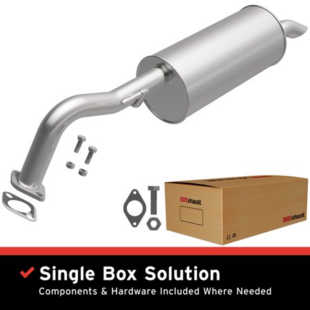 BRExhaust OE Replacement Exhaust System Kit 106-0956: Compatible with 2017-2020 Hyundai Elantra 2.0L