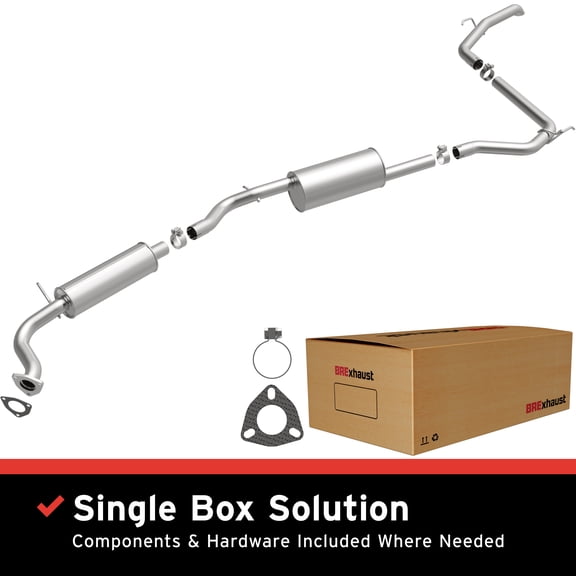 BRExhaust OE Replacement Exhaust System Kit 106-1017: Compatible with 2018-2023 Honda Odyssey 3.5L