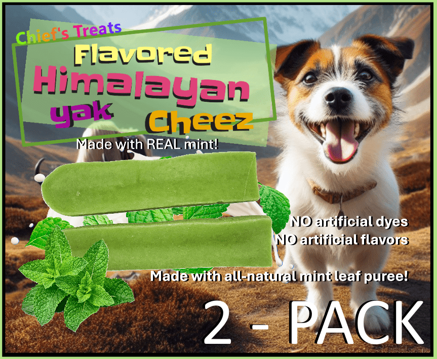 BREz Mint Flavored Yak Cheese Chew