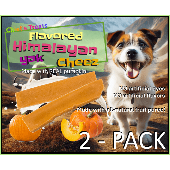 BREz Pumpkin Flavored Yak Cheese Chew