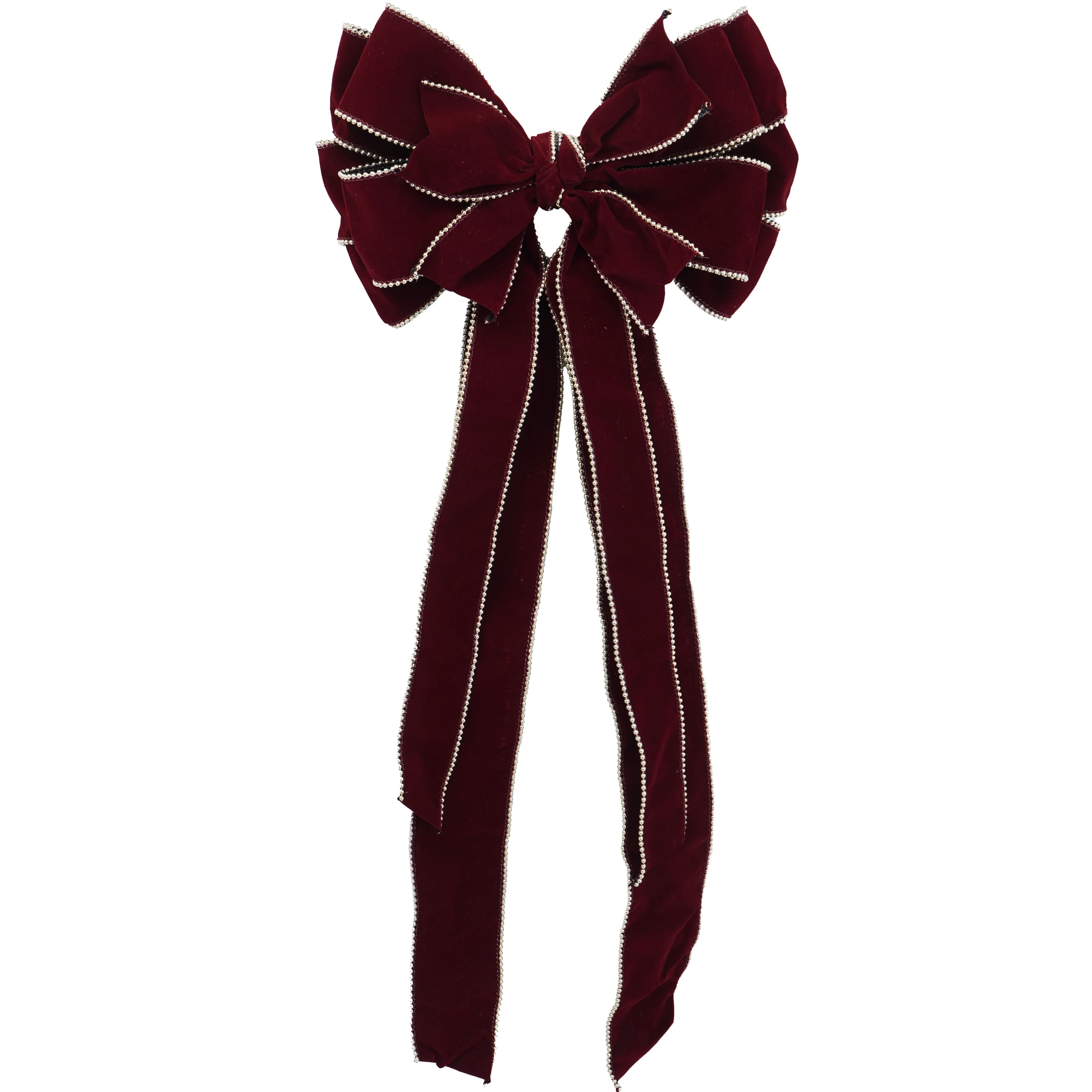Burgundy Decorative Christmas Bow, 30", by Holiday Time