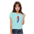 thumbnail image 1 of BRGZLK Boys Girls Independence Day Patriotic T-Shirts Fashion USA Flag Printed Blouse Casual Short Sleeve Round Neck Cotton Tops Blue 5-6 Years, 1 of 6