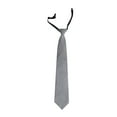 thumbnail image 1 of BRGZLK Children's Pre-Tied Necktie Trendy Stripes Polka Dots Tie Adjustable Shirt Neck Strap Tie for Kids Party School Gray Free Size, 1 of 2