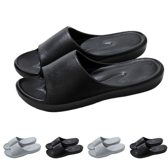 BRGZLK EVA Arch Support Bathroom Slippers For Men Summer Indoor Home Non Slip Massage Comfortable Ergonomic Casual Shower Outdoor