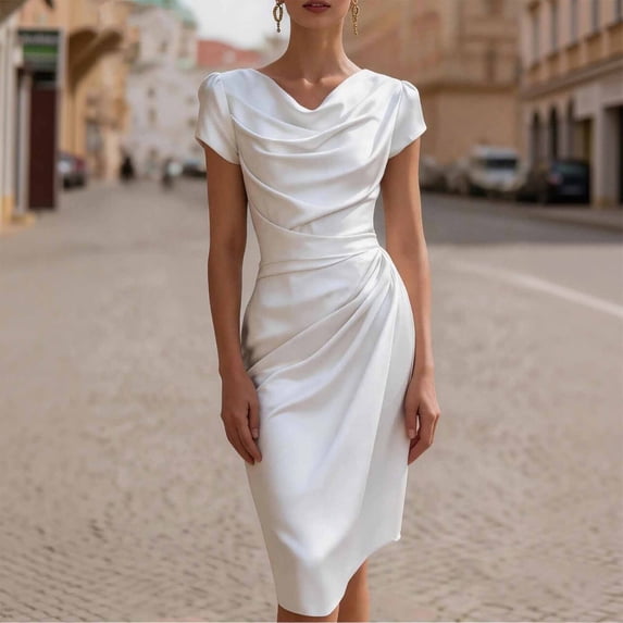 horse dress PRINT MIDI WWSUMMERSALE_26 Size:20w Plymouth's Drake's Island Aerial