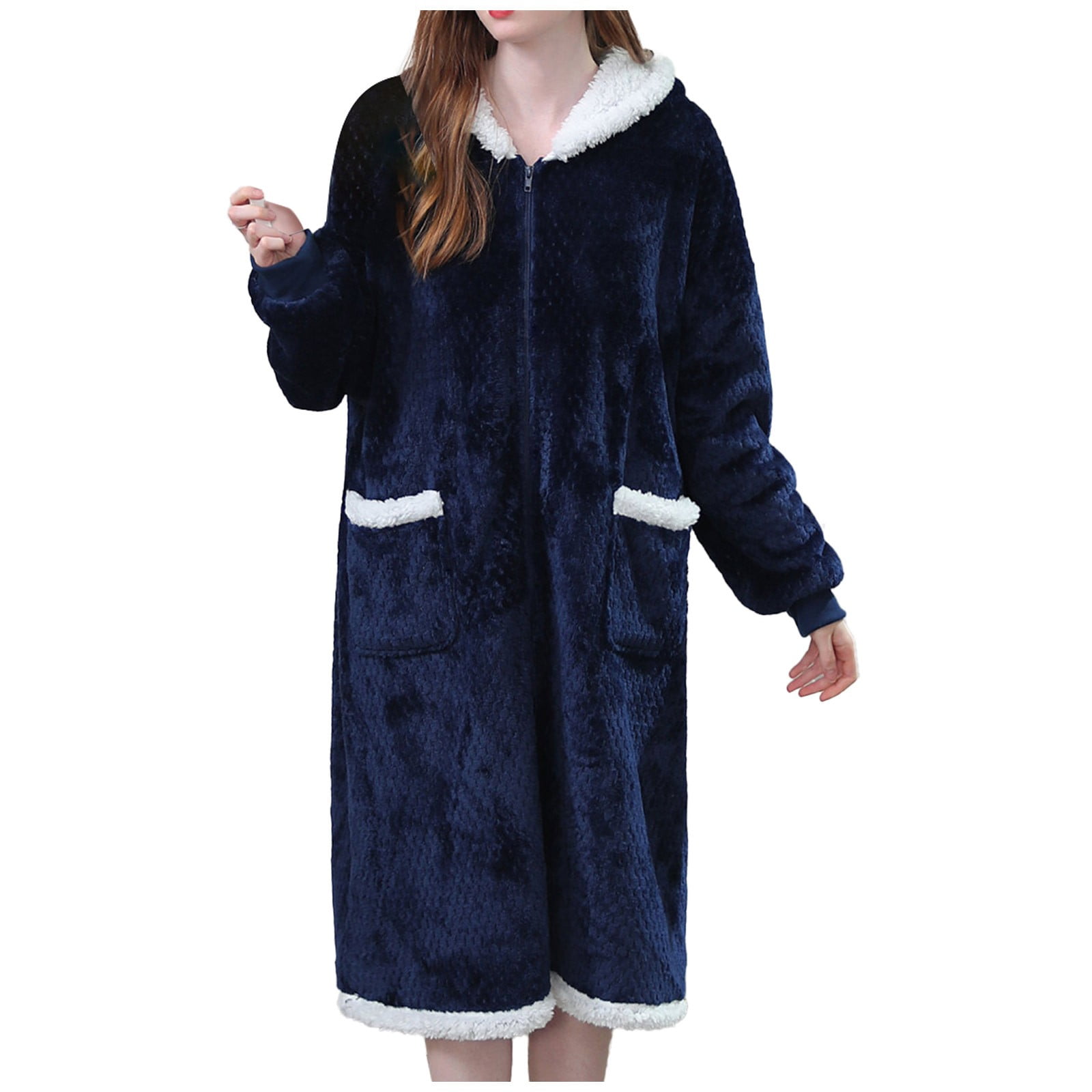 BRGZLK Fluffy Dressing Gown Women Deals of The Day Ladies Towelling