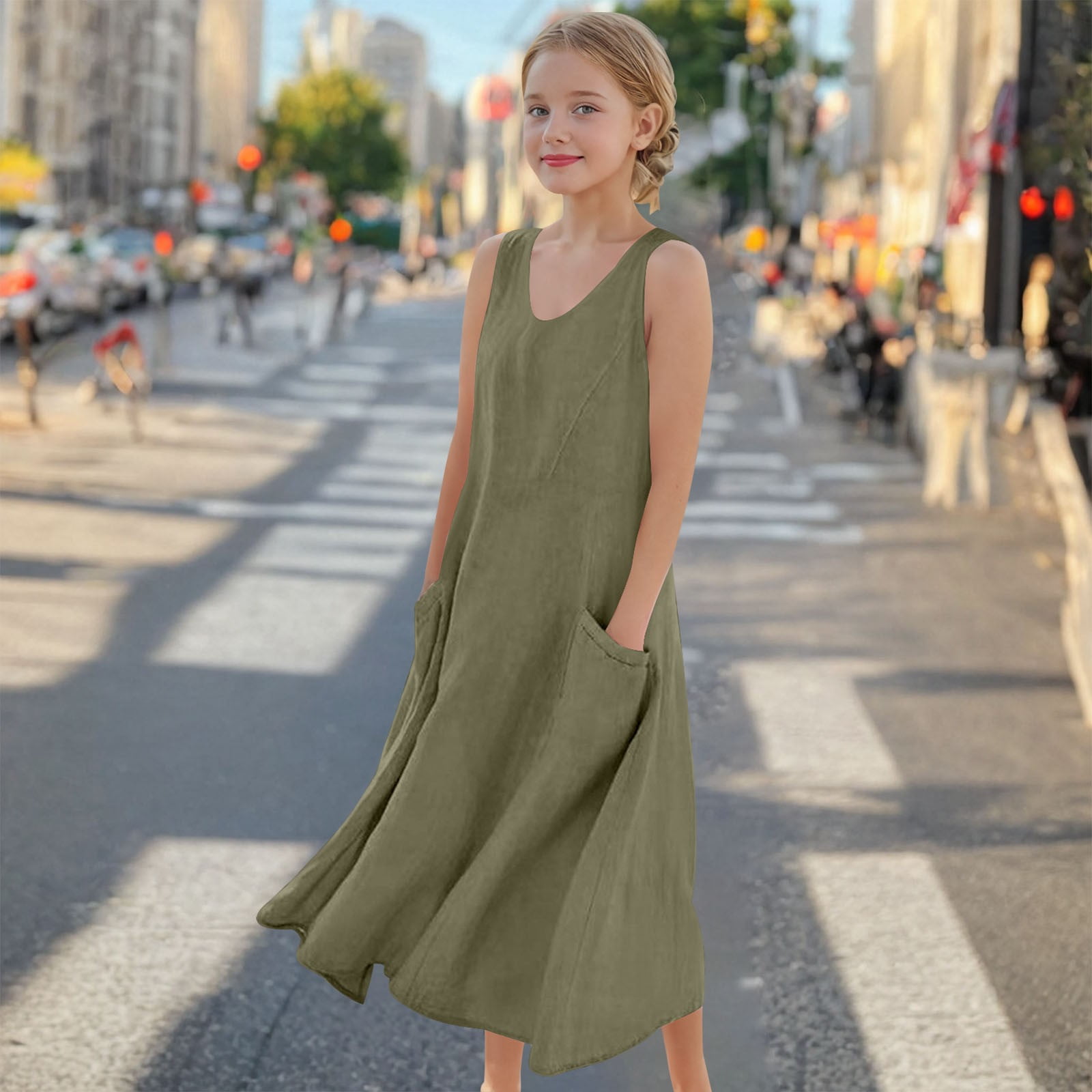 Nightcrawler Raz Flavor 25000 Review French Cotton Linen Tank Dress In  Orange  S A O U