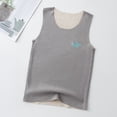 thumbnail image 1 of BRGZLK Girls Tank Tops Spring Summer Fashion Little Girls Solid Color Round Neck Soft Sleeveless Seamless Comfort Breathable Training Cotton Camisole Undershirts Gray 7-8 Years, 1 of 3
