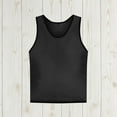 thumbnail image 1 of BRGZLK Kids Girls Sleeveless Tank Tops Breathable Hollow Back Mesh Athletic Tank Tops Summer Casual Workout Running Tennis Sports Shirts Black 9-13 Years, 1 of 3