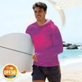 thumbnail image 1 of BRGZLK Long Sleeve Hooded Sun Protection Shirt For Men Shoulder Insert Quick Dry Breathable Lightweight For Summer Outdoor Casual Sports Hiking Fishing Beach, 1 of 6