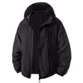 thumbnail image 1 of BRGZLK Long Sleeve Hooded Sun Protection Shirt For Men Zip Pocket Lightweight Breathable Quick Dry For Summer Outdoor Casual Sports Hiking Fishing Beach, 1 of 4