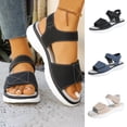 thumbnail image 1 of BRGZLK Sandals For Women 2026 Casual Summer Versatile Breathable Solid Color Hiking Comfortable Walking Outdoor Sport Vacation Beach Cute Womens Water Shoes, 1 of 7
