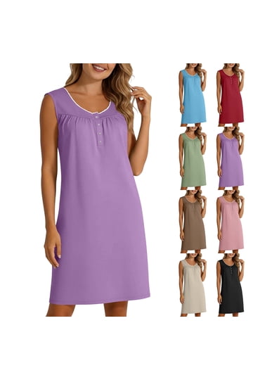 Shop Comfortable Cotton House Dresses and Sleepwear for Women