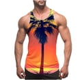 thumbnail image 1 of BRGZLK Surf Tank Tops for Men Print Round Neck Thin Straps Backless Regular Summer Funny Beach Sports Vest K XXXXL, 1 of 4
