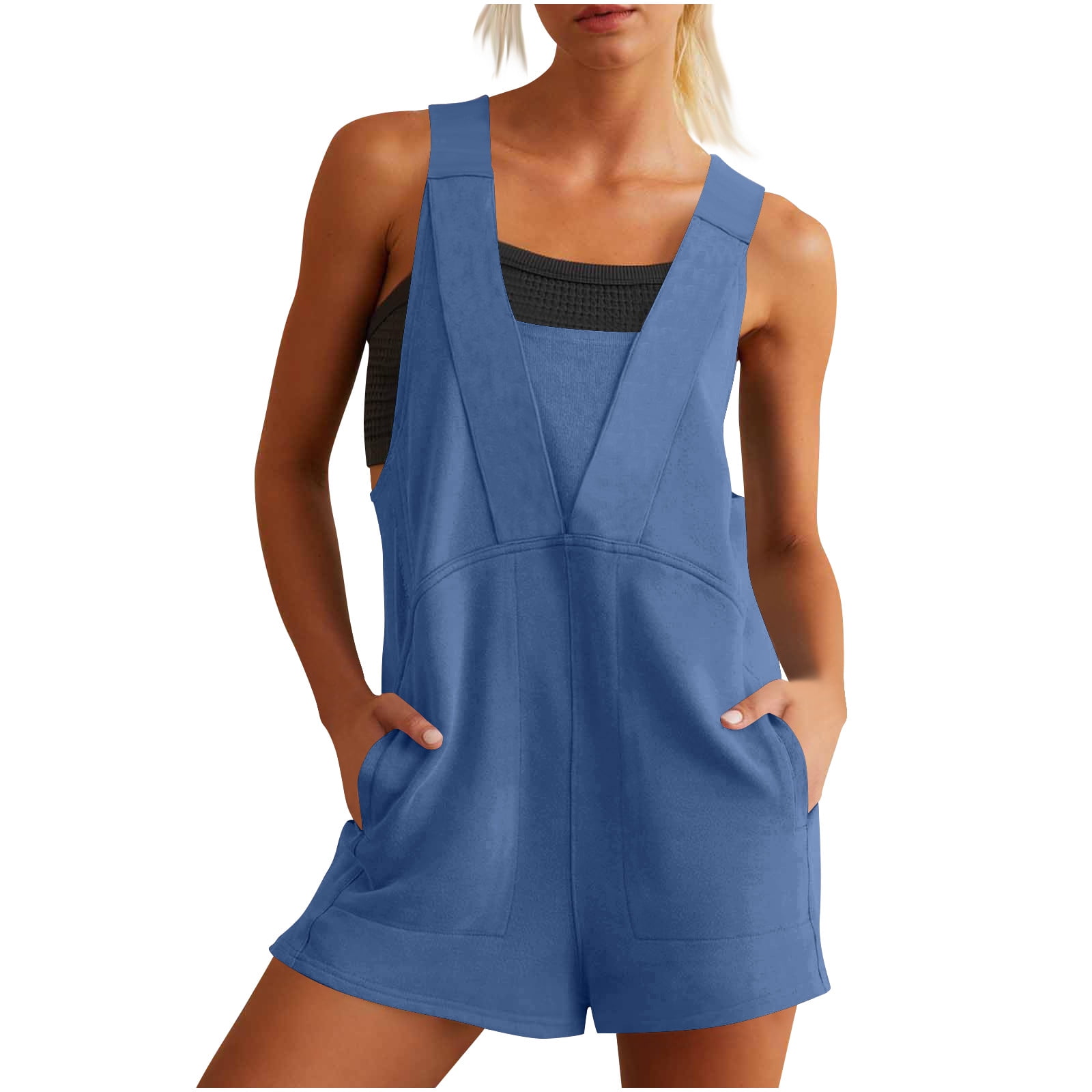 Womens Romper Women Jumpsuit Long Elegant Sleeveless Rompers Sexy