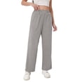 thumbnail image 1 of BRGZLK Womens Wide Leg Corduroy Pants Casual Elastic High Waist Loose Fit Lounge Comfy Trousers with Pockets 2026, 1 of 4
