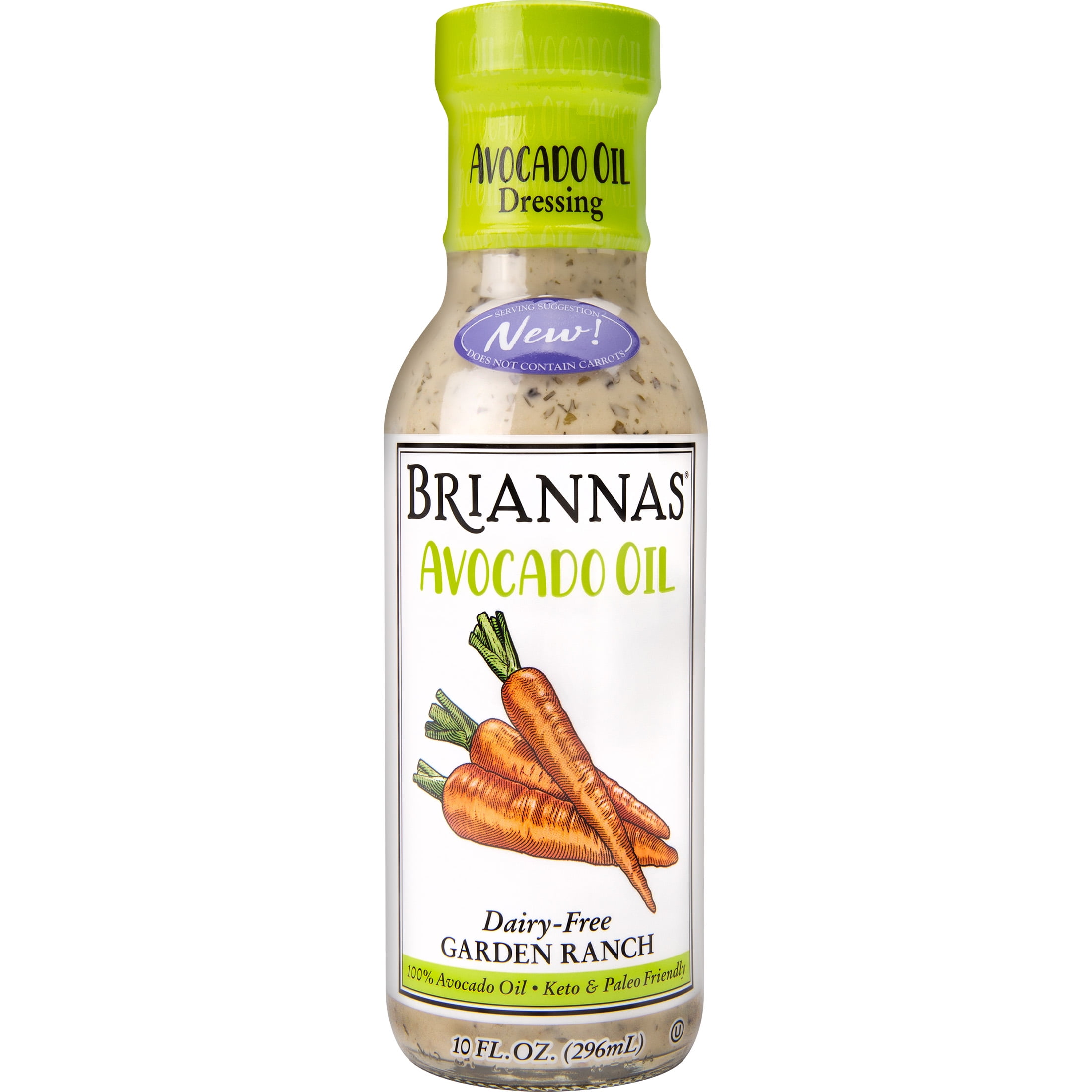 BRIANNAS Avocado Oil DairyFree Garden Ranch, 10 fl oz