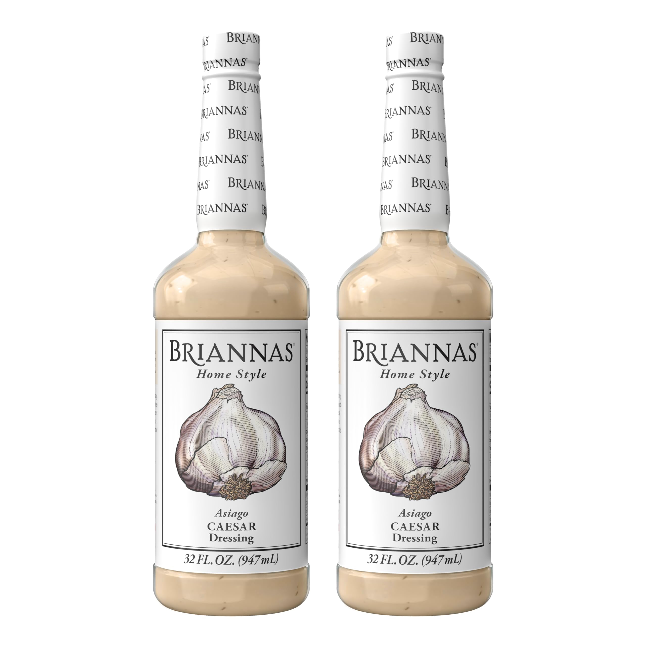 BRIANNAS - Home SCH4 Style Asiago Caesar Dressing - Fine Salad Dressing ...