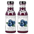 thumbnail image 1 of BRIANNAS Home Style Blueberry Balsamic Vinaigrette Salad Dressing, 12 fl oz, Pack of 2, Bundled with Bamboo Chopsticks, 1 of 5