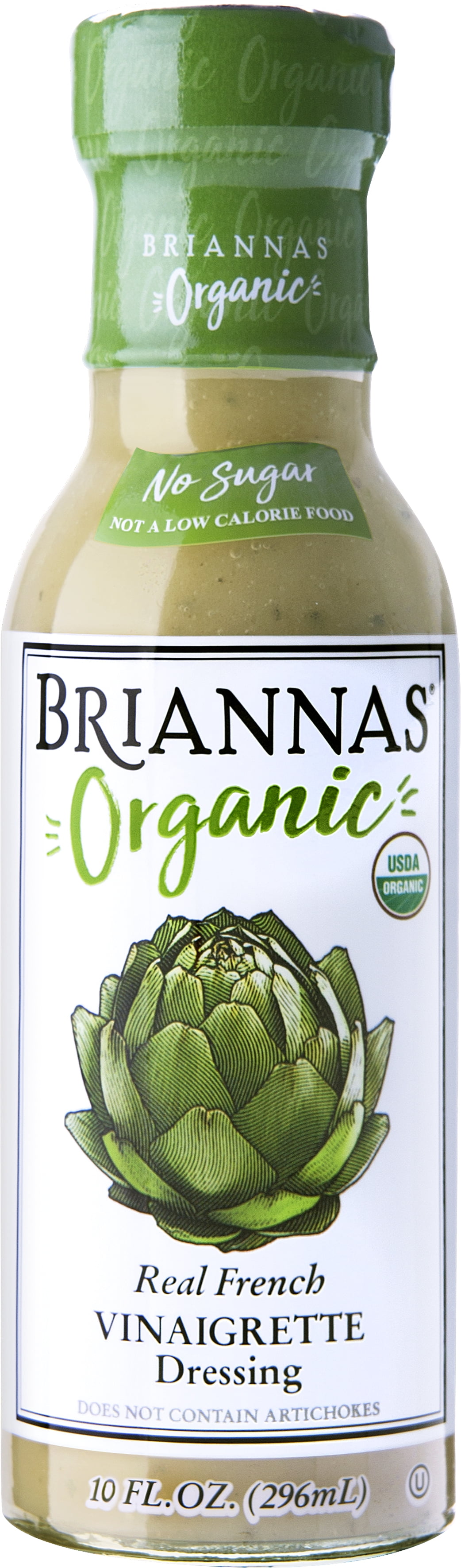 BRIANNAS Organic Real French Vinaigrette, 10 Fl Oz