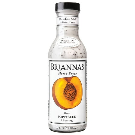 BRIANNAS Rich Poppy Seed Dressing, 12 fl oz