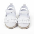 thumbnail image 1 of BRICH Baby Girls Sandals Summer Shoes Outdoor First Walker Toddler Girls Shoes,Size 0-18 Months White 12-18 Months, 1 of 9