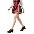 thumbnail image 1 of BRICH Long Socks with Lace Trim Cute over Knee Highs for Women Beige A, 1 of 6