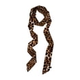 thumbnail image 1 of BRICH Long Thin Scarf Neckerchief Ribbon Tie Waist Belt for Women Gold3 One Size, 1 of 2