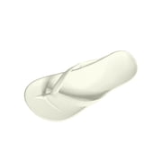 BRICH Womens Arch Support Flip Flops for Plantar Orthopedic Thong Sandals Comfortable Summer Beach Pool Slides White 6