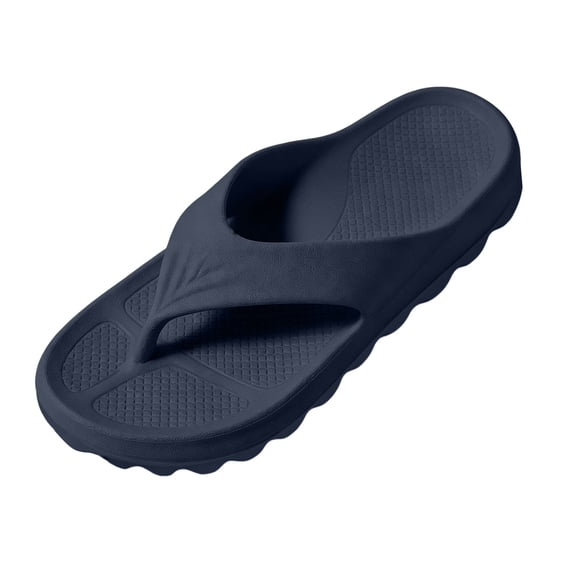 BRICH Women's Summer Non- Home Bathroom Flat Beach Open Toe Breathable Sandals Flip Arch Support Flip Flops Green 9