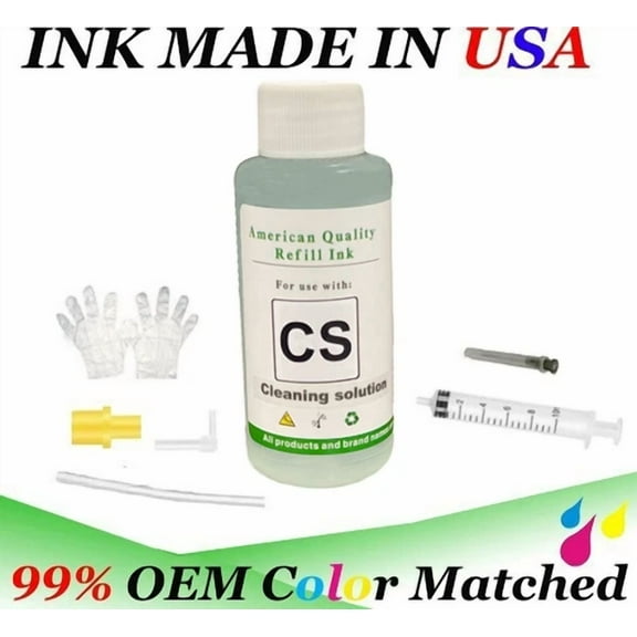 BRICK- 100Ml Inkjet Print Head Cleaning Kit For Printer Flush Solution To Clean Nozzle