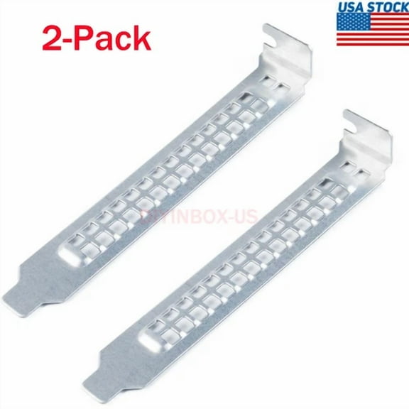 BRICK- 2-Pack Of Dell Plt Blnk Pci Met R640 Vented Lf 14G 3Wtr9 Plate Cover Fille Blank