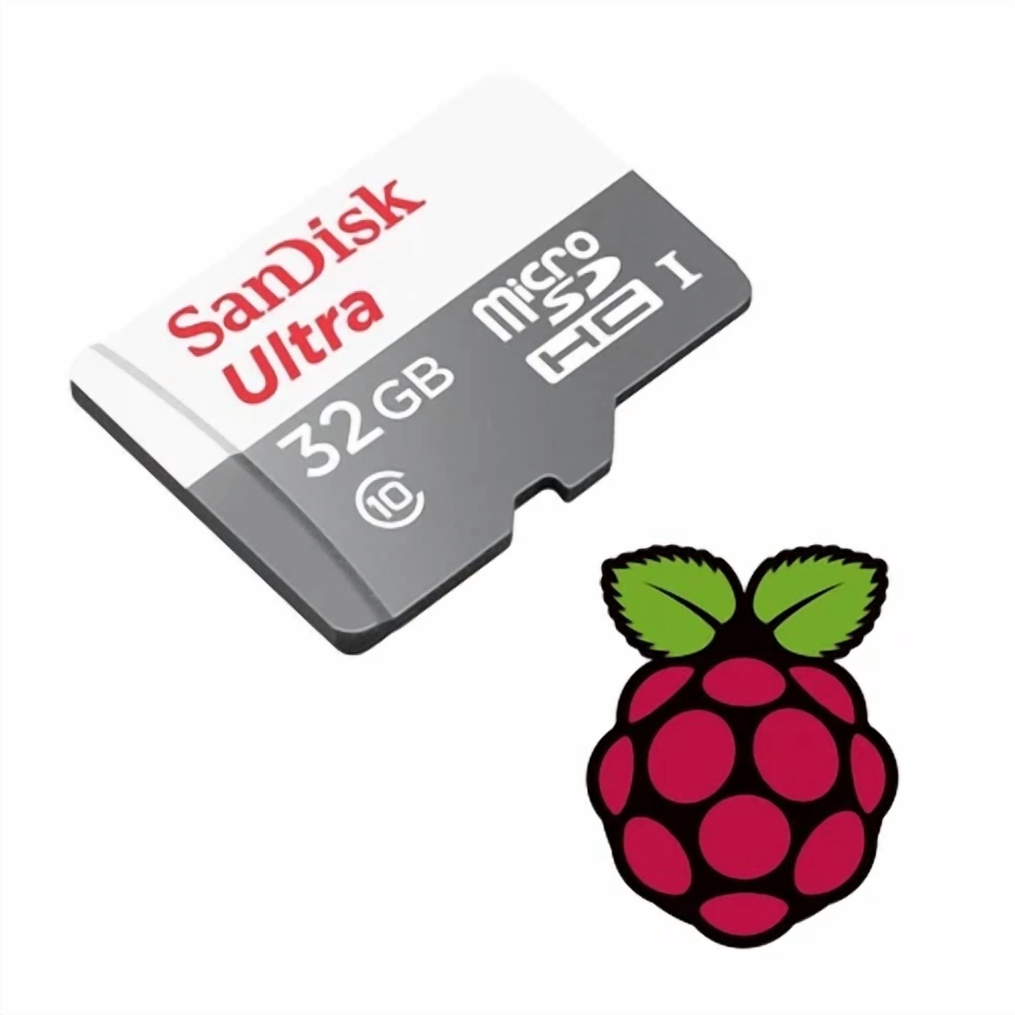 BRICK- 32Gb Raspberry Pi Preloaded (Raspbian/Raspberry Pi Os) Sd
