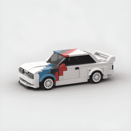 BRICK BMW M3 E30 Speed Champions Compatible with LEGO Car Building Blocks Brick Car Toy - 220 Pieces